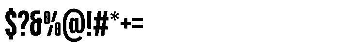TBJ Gobank Medium Font OTHER CHARS