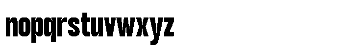TBJ Gobank Semi Bold Font LOWERCASE
