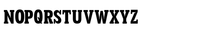 TBJ Goslap Display Condensed Bold Font UPPERCASE
