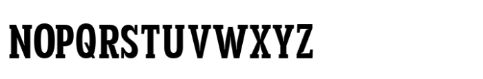 TBJ Goslap Display Condensed Medium Font UPPERCASE