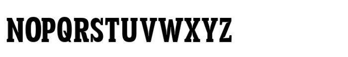 TBJ Goslap Display Condensed Semi Bold Font UPPERCASE