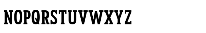 TBJ Goslap Text Condensed Regular Font UPPERCASE