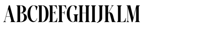 TBJ Malibu Condensed Serif Semi Bold Font UPPERCASE