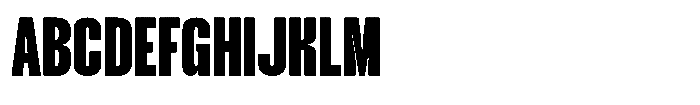 TBJ Margin Condensed TBJ margin condensed Bold Font UPPERCASE