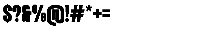 TBJ Margin Condensed TBJ margin condensed Extra Bold Font OTHER CHARS