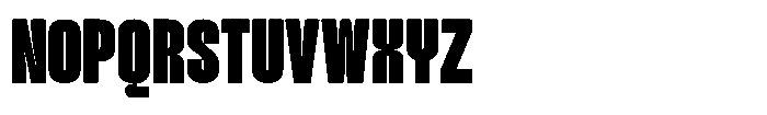 TBJ Margin Condensed TBJ margin condensed Extra Bold Font UPPERCASE