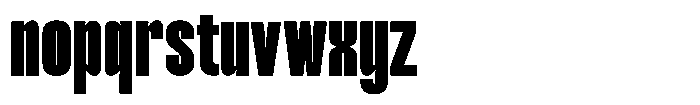 TBJ Margin Condensed TBJ margin condensed Extra Bold Font LOWERCASE
