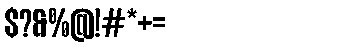 TBJ Margin Condensed TBJ margin condensed Medium Font OTHER CHARS