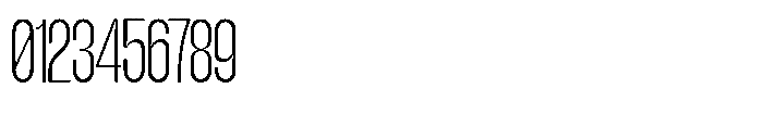 TBJ Margin Condensed TBJ margin condensed Thin Font OTHER CHARS