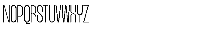 TBJ Margin Condensed TBJ margin condensed Thin Font UPPERCASE
