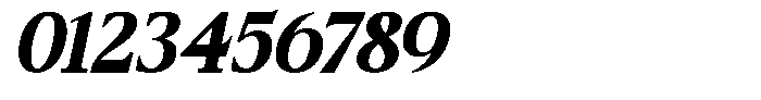 TBJ Moltefamilia Bold Italic Text Font OTHER CHARS