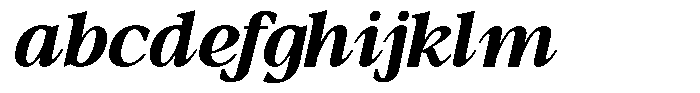 TBJ Moltefamilia Bold Italic Text FONT