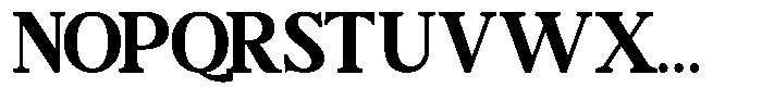 TBJ Moltefamilia Bold Text Font UPPERCASE