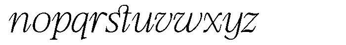 TBJ Moltefamilia Extra Light Italic Text Font LOWERCASE