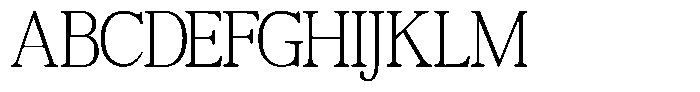 TBJ Moltefamilia Extra Light Text Font UPPERCASE