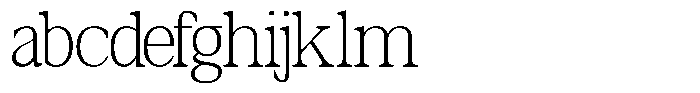 TBJ Moltefamilia Extra Light Text FONT