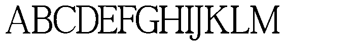 TBJ Moltefamilia Light Text Font UPPERCASE
