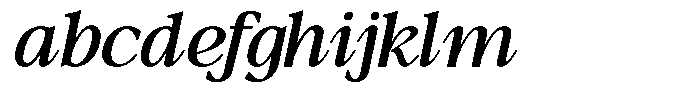 TBJ Moltefamilia Medium Italic Text FONT