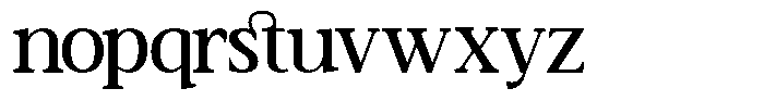 TBJ Moltefamilia Medium Text Font LOWERCASE