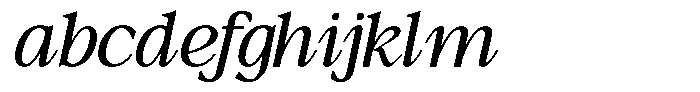 TBJ Moltefamilia Regular Italic Text FONT