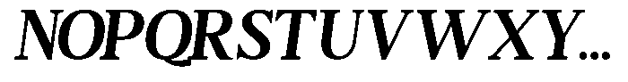 TBJ Moltefamilia Semi Bold Italic Text Font UPPERCASE