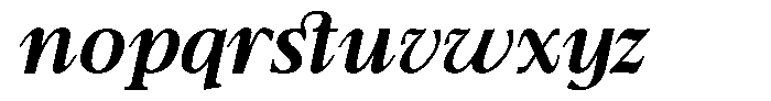 TBJ Moltefamilia Semi Bold Italic Text Font LOWERCASE