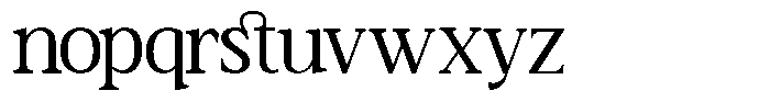 TBJ Moltefamilia Text Font LOWERCASE