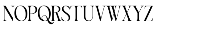 TBJ Nord Poem Roman Serif Font LOWERCASE