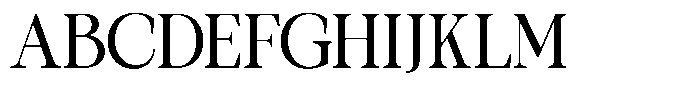 TBJ One of a kind Polished Light Font UPPERCASE