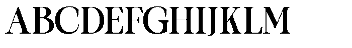 TBJ One of a kind Polished Regular Font UPPERCASE