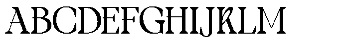 TBJ One of a kind Sharp Light FONT