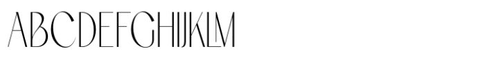 TBJ Palatino 2 Styles Thin Sans Font UPPERCASE