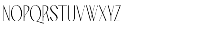 TBJ Palatino 2 Styles Thin Sans Font UPPERCASE