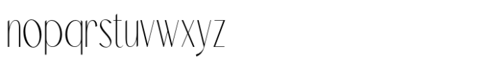 TBJ Palatino 2 Styles Thin Sans Font LOWERCASE