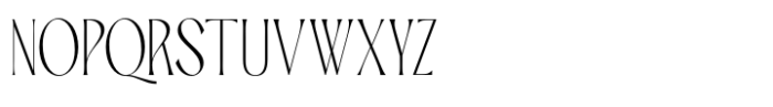 TBJ Palatino 2 Styles Thin Serif Font UPPERCASE