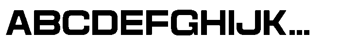 TBJ Ultra Centric Bold Font UPPERCASE