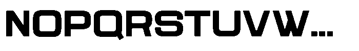 TBJ Ultra Centric Bold Font UPPERCASE