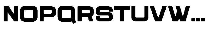 TBJ Ultra Centric Extra Bold Font UPPERCASE