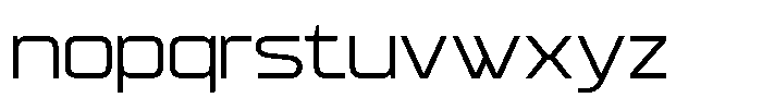 TBJ Ultra Centric Light Font LOWERCASE