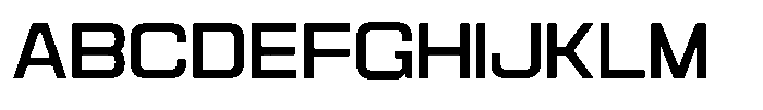 TBJ Ultra Centric Medium Font UPPERCASE