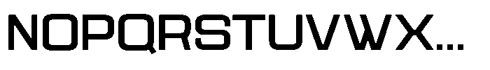 TBJ Ultra Centric Medium Font UPPERCASE