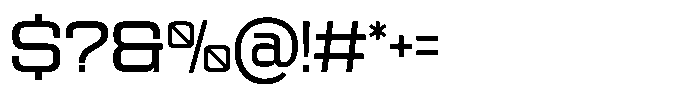 TBJ Ultra Centric Regular Font OTHER CHARS