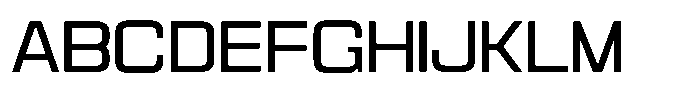 TBJ Ultra Centric Regular Font UPPERCASE