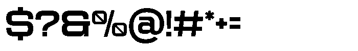 TBJ Ultra Centric Semi Bold Font OTHER CHARS