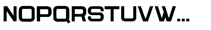 TBJ Ultra Centric Semi Bold Font UPPERCASE