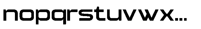 TBJ Ultra Centric Semi Bold Font LOWERCASE