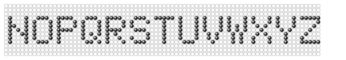 TBMatrix Ghost Sphere Font UPPERCASE