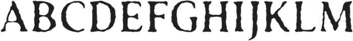 TC Antiquated Light otf (300) Font UPPERCASE