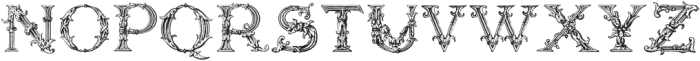 TC Antique Fonts No11 otf (400) Font UPPERCASE