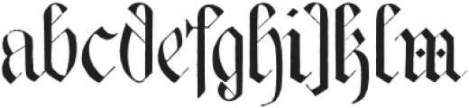 TC Antique Fonts No2 otf (400) Font LOWERCASE